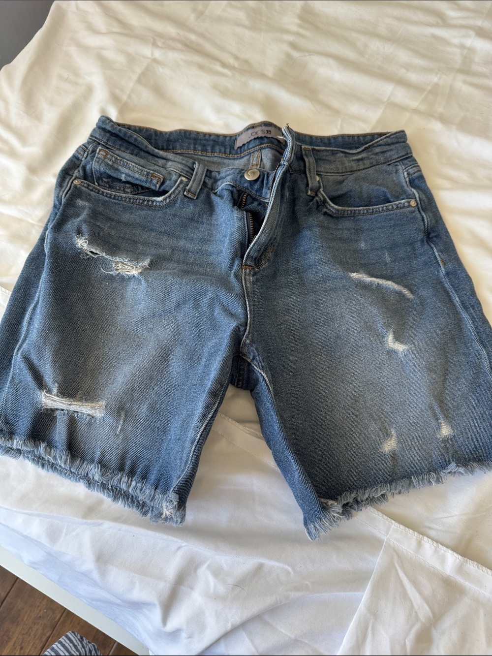 Joe’s Distressed Denim Women’s Shorts - Blue